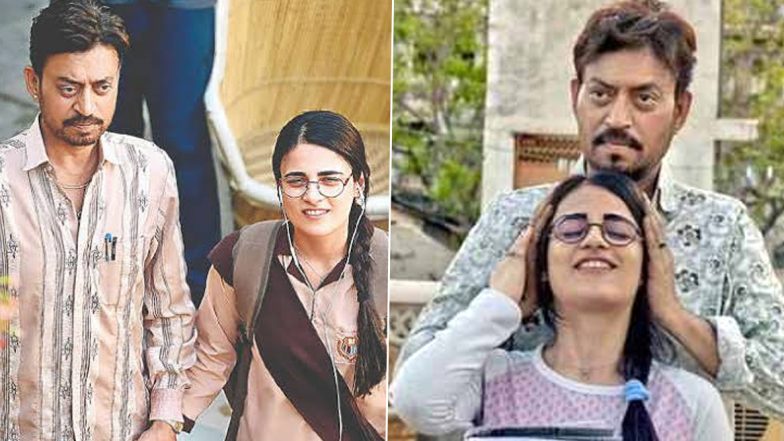 Irrfan Khan Death Anniversary: Radhika Madan Pays a Heartfelt Tribute to the Late Actor, Shares a Picture From Angrezi Medium
