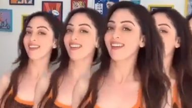 International Dance Day: Sandeepa Dhar Shakes a Leg with a Clone Filter On (Watch Video)