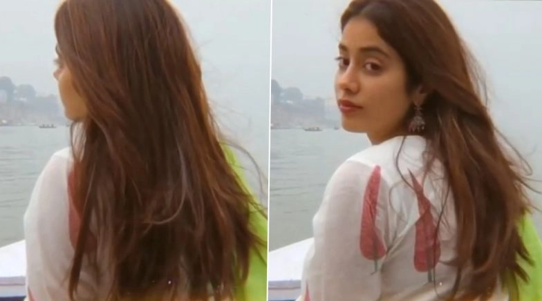 Janhvi Kapoor Is Missing Varanasi , Actress Shares Her Slow-Mo Video Touring the Ganga Ghat