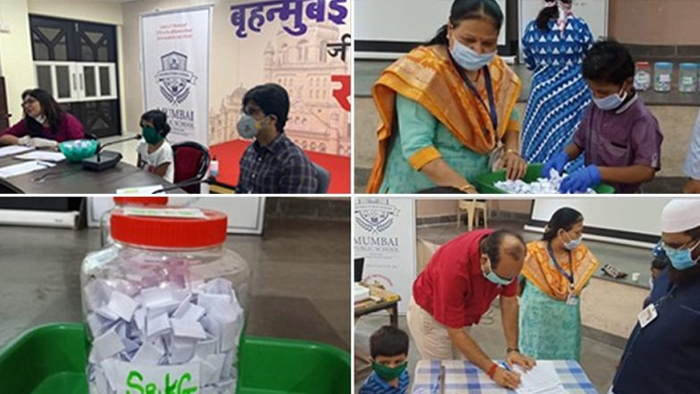 BMC Conducts Virtual Lottery For Its First CBSE & ICSE Schools Amid Coronavirus Lockdown; Final List of Selected Students to be Announced by May 10
