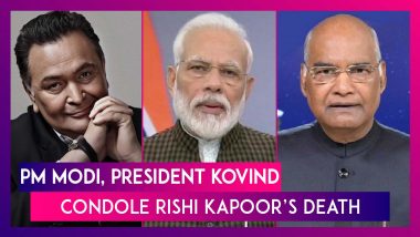 Rishi Kapoor’s Death Condoled By PM Narendra Modi, President Kovind And Other Political Leaders