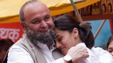 Taapsee Pannu Pens a Heartfelt Instagram Post for Her Mulk Co-Star Rishi Kapoor on His Demise, Says ‘Sir Humaari Hat-Trick Reh Gayi’