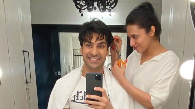 Divyanka Tripathi Is Hubby Vivek Dahiya’s New Hairstylist During Lockdown and This Adorable Pic Is Proof