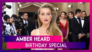 Amber Heard Birthday Special: Every Time the Actress Made Headlines With her High-Slit Dresses