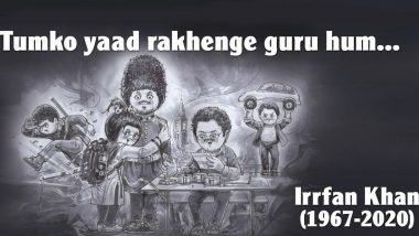 Amul Topical Pays Tribute to Late Actor Irrfan Khan by Remembering His Iconic Characters (View Pic)