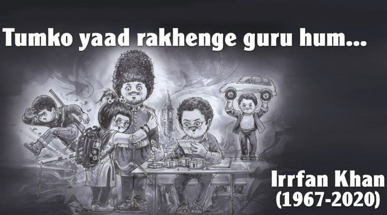 Amul Topical Pays Tribute to Late Actor Irrfan Khan (View Pic)