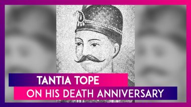 Tatya Tope Death Anniversary: Remembering The Guerrilla Warfare Strategist of 1857 Uprising
