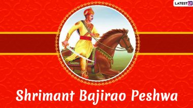 Shrimant Bajirao Peshwa Images & HD Wallpapers for Free Download: Send WhatsApp Messages and Quotes to Remember Baji Rao I on His Death Anniversary