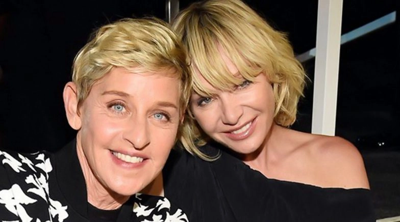 COVID-19 Crisis: Ellen DeGeneres and Wife Portia De Rossi Deliver Boxes of Supplies to Firefighters