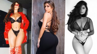 Let Demi Rose Teach You How to Style Black! The Curvy Beauty Looks HOT as She Gives Major Instagram Fashion Goals amid Lockdown!