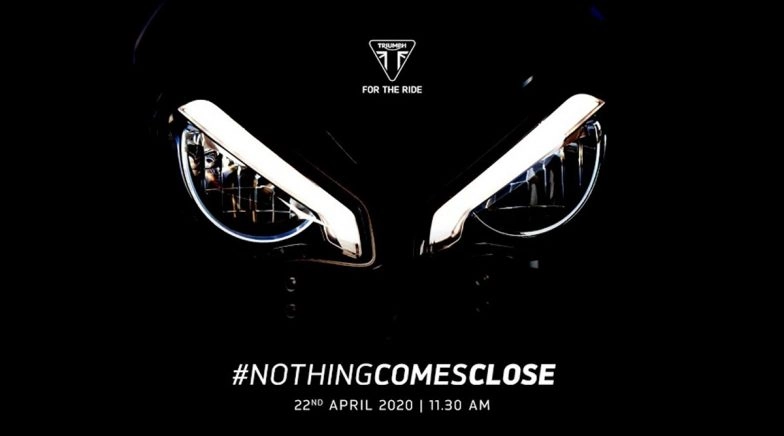 2020 Triumph Street Triple RS To Be Launched in India on April 22