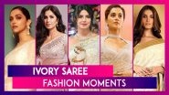 Deepika Padukone To Priyanka Chopra, Times When Stars Weaved Some Ivory Magic With Their Sarees!