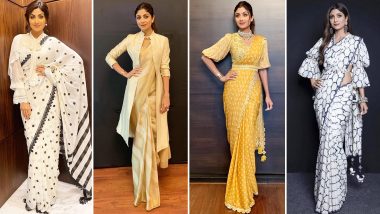 Shilpa Shetty in Her Sarees is Six Yards of Pure Elegance (View Pics)