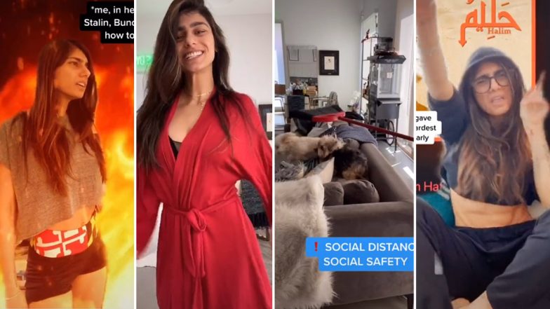 Mia Khalifa's TikTok Videos Are Both Funny & HOT! Here's How the Pornhub Queen Is Spending Her Time in Quarantine