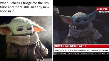Funny Baby Yoda Memes and Jokes: From Quarantine Snacks To WFH, Hilarious Posts Featuring Our Favourite Mandalorian Character Will Make You LOL Amid Lockdown