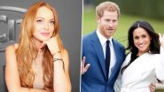 Lindsay Lohan Shares Her Advice for Prince Harry and Meghan Markle on How to Avoid Paparazzi After COVID-19 Pandemic Ends