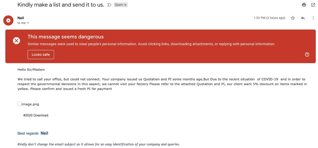 Phishing Emails Blocked By Gmail (Photo Credits: Google Blog)