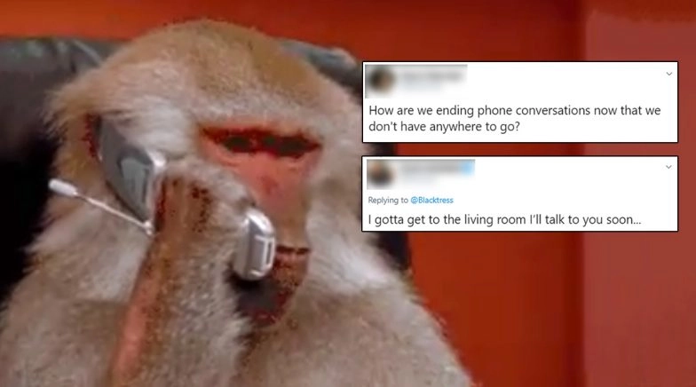'How to End Phone Conversations Now That You Have Nowhere to Go' Trends on Twitter Amid Lockdown!