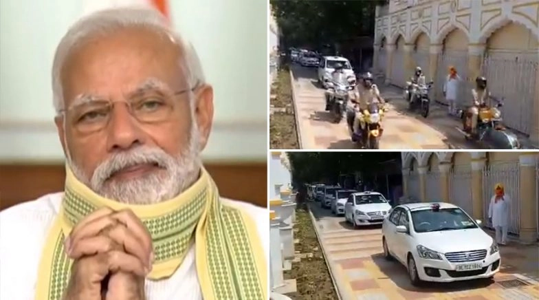 PM Modi Lauds Delhi Police For Appreciating Efforts of Sikh Community in Fight Against Coronavirus