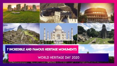 World Heritage Day 2020: 7 Incredible and Famous Heritage Monuments From Around the World