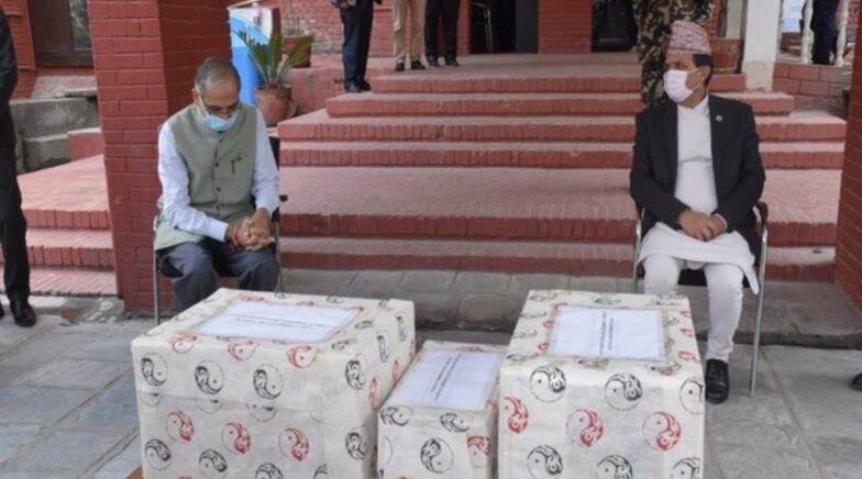 India Gifts 23 Tonnes of Essential Medicines Including Hydroxychloroquine to Nepal