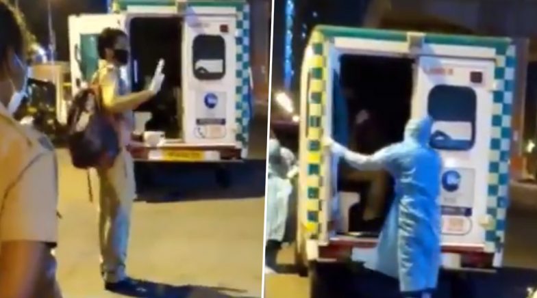 'I'll Be Back Soon': Mumbai Cop Keeps Spirit Hight After He Contracts COVID-19 (Watch Video)