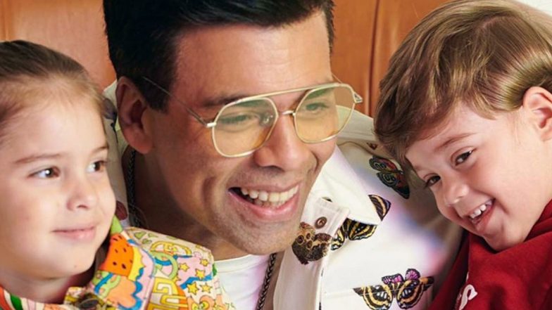 Karan Johar's Kids Yash and Roohi Are Not a Fan of His Dressing, Want Daddy to Wear Simple Clothes (Watch Video)