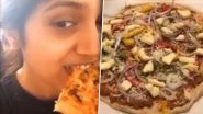 Bhumi Pednekar&rsquo;s Homemade Pizza Looks So Tempting That We Feel Like Tasting Every Bit of It (Watch Video)