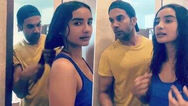 Lockdown Diaries: Rajkummar Rao Turns Into a Perfect Hairstylist for His Lady Love Patralekhaa (Watch Video)