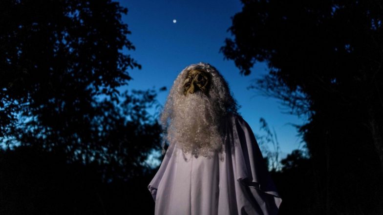 Ghost in Malaysia! Local Man Dresses Up As Ghost And Walks on Streets to Make Sure People Stay Home