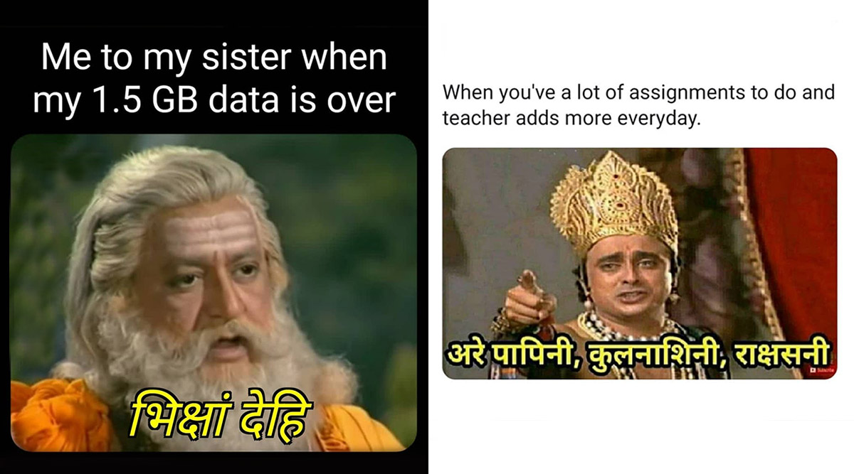 Ramayan Funny Memes and Jokes: From Ravana Vadh and Lakshman's Comebacks to  Hilarious Posts about Vibhishan and Kumbhkaran, Don't Miss Any Reason To  LOL Today! | 👍 LatestLY