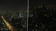 Viral Pics of Mumbai Skyline Before & After The #9PM9Minute Initiative by PM Modi as People Switched Off Lights For The #DiyaJalao Campaign