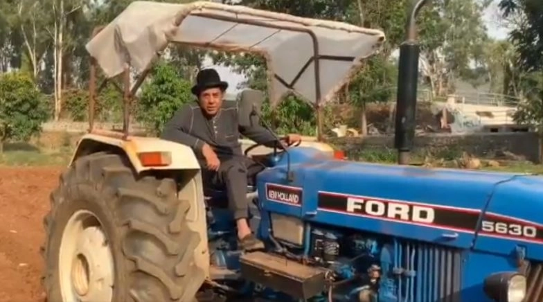 Dharmendra Gives Us a Motivational Message to Fight COVID-19 While Sitting on a Tractor in His Farm
