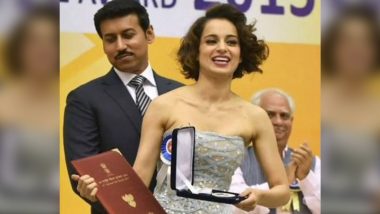 Kangana Ranaut Completes 14 Years in Bollywood: The Gangster Actress Recalls How She Couldn't Afford to Travel To Singapore to Receive Her First Best Actress Award