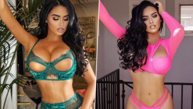 Abigail ratchford showing off her boobs
