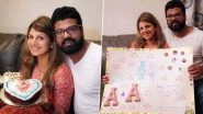 Rambha and Indhran Pathmanathan Celebrate Their 10th Wedding Anniversary At Home! Actress Says, &lsquo;This Is One of the Best Function We Ever Had&rsquo; (View Pics)