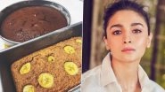 Alia Bhatt Bakes a Grain Free Paleo Banana Bread, and It Looks Delicious (View Pics)