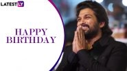 Allu Arjun Birthday Special: 5 Dance Numbers of The Ala Vaikunthapurramuloo Actor That Will Make You Hit The Dance Floor ASAP (Watch Videos)