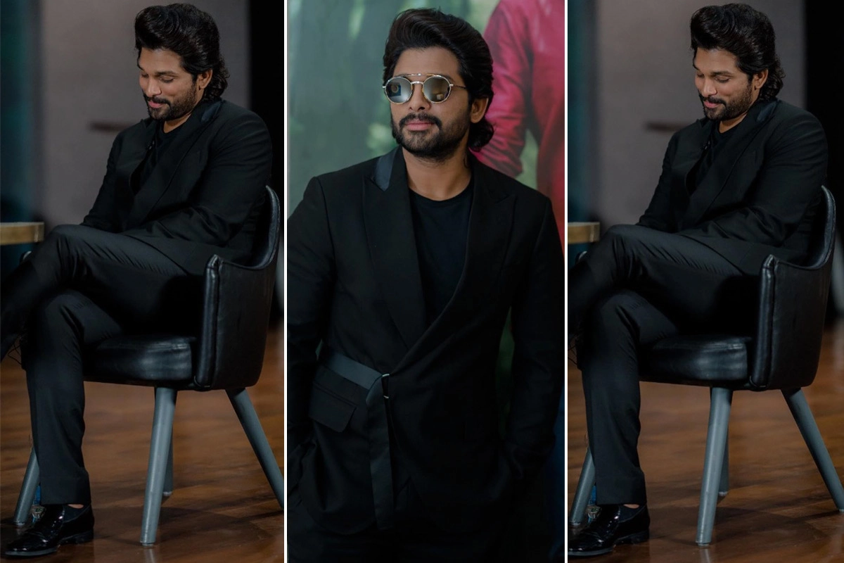 Allu Arjun Monochrome Fashion Moments