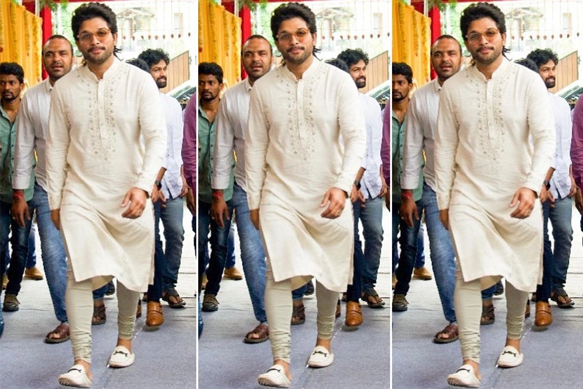 Allu Arjun Monochrome Fashion Moments