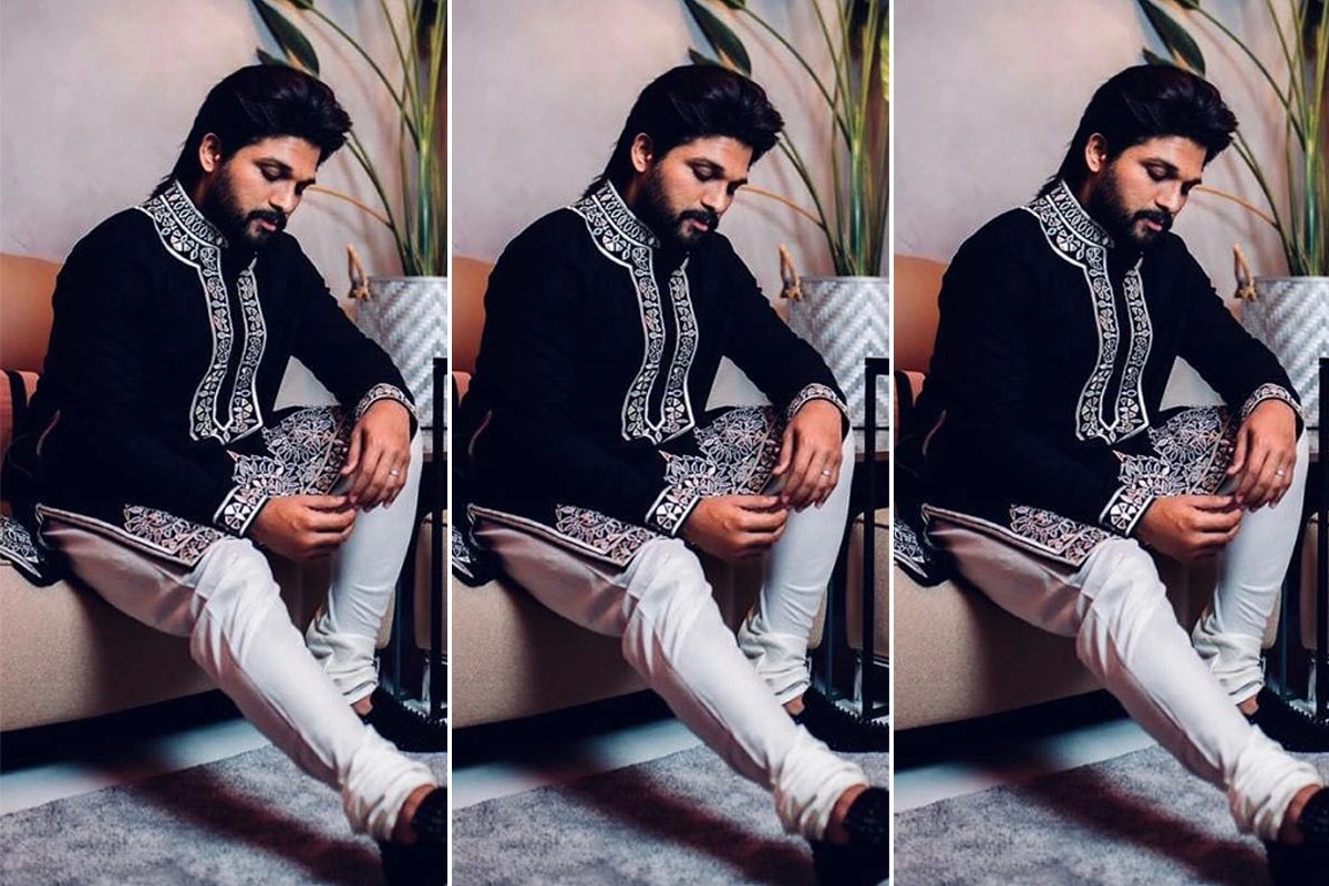 Allu Arjun Monochrome Fashion Moments