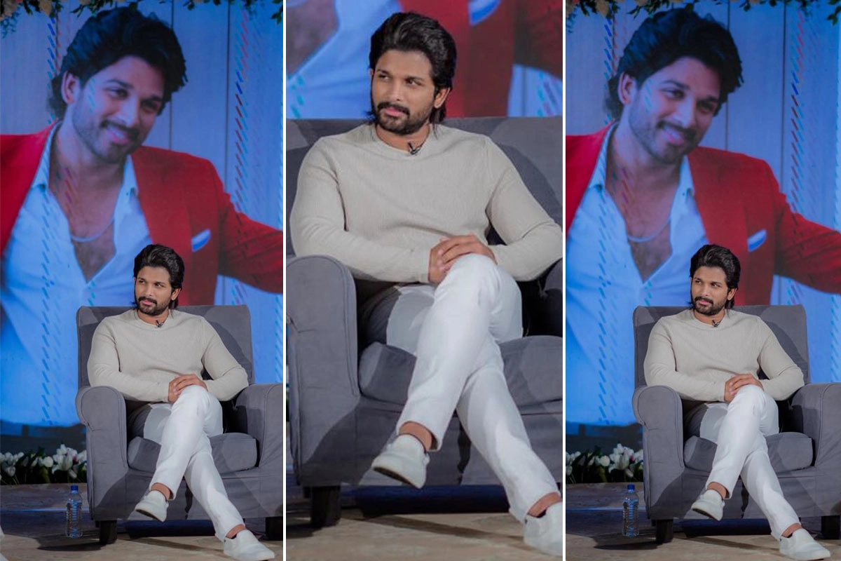 Allu Arjun Monochrome Fashion Moments