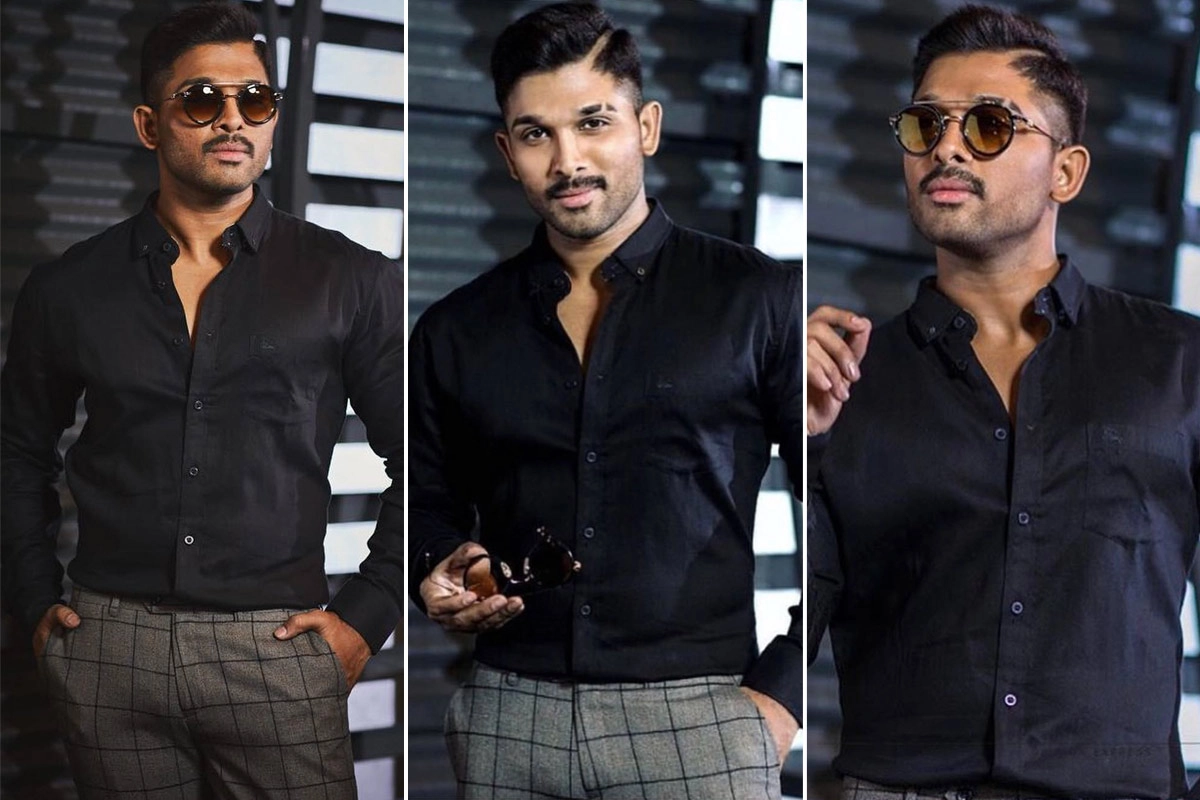 Allu Arjun Monochrome Fashion Moments