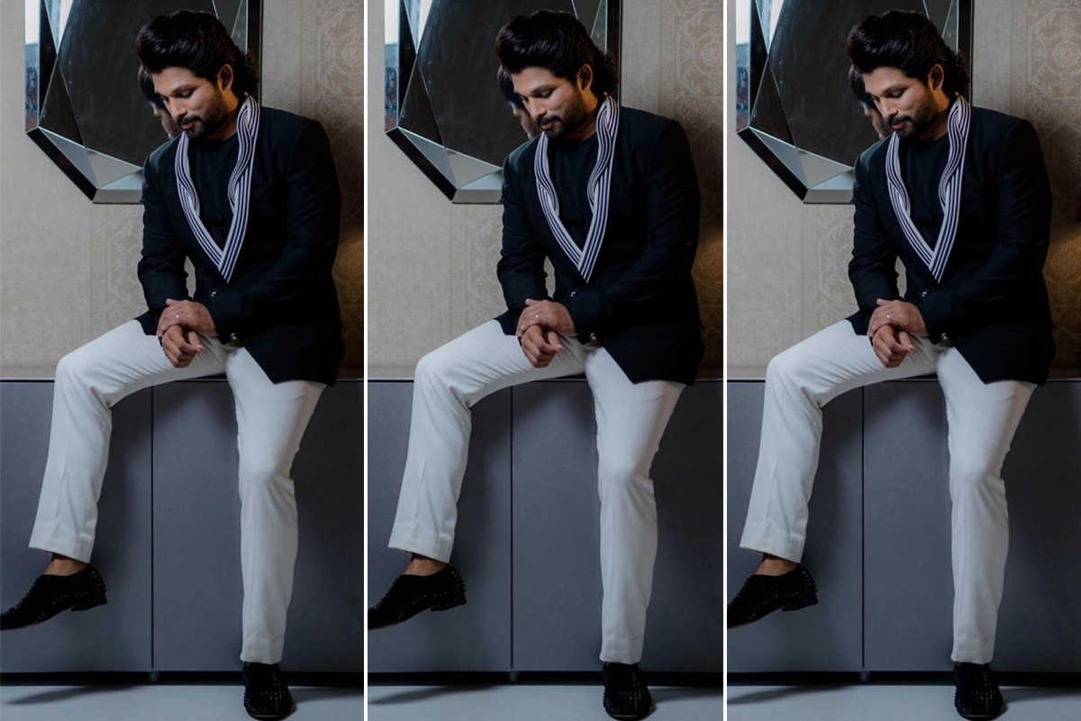 Allu Arjun Monochrome Fashion Moments