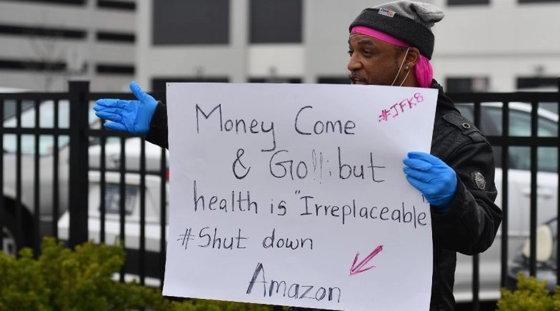 Amazon Warehouse Workers Gear Up for Mass Protest in US This Week