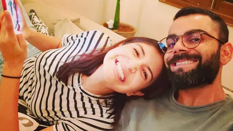Anushka Sharma and Virat Kohli Urge Fans to Stay At Home With Goofy Selfies (View Pics)
