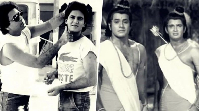 Arun Govil and Sunil Lahri Look Breathtaking In This BTS Photo