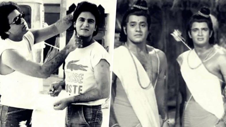 Arun Govil and Sunil Lahri Look Strikingly Handsome in This BTS Picture From Their Ramayan Days and We Just Can't Stop Staring