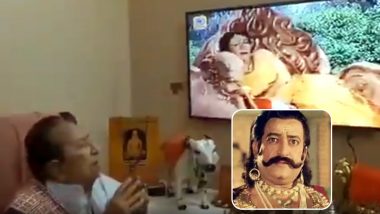 Ramayan's Original Ravan, Actor Arvind Trivedi, Apologises to Viewers After Watching 'Sita Apaharan' Episode of the DD National Show (Watch Video)