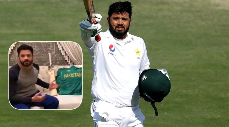 Pakistan Test Captain Azhar Ali Auctions Cricket Bat, Jersey to Raise Funds for Coronavirus Fight